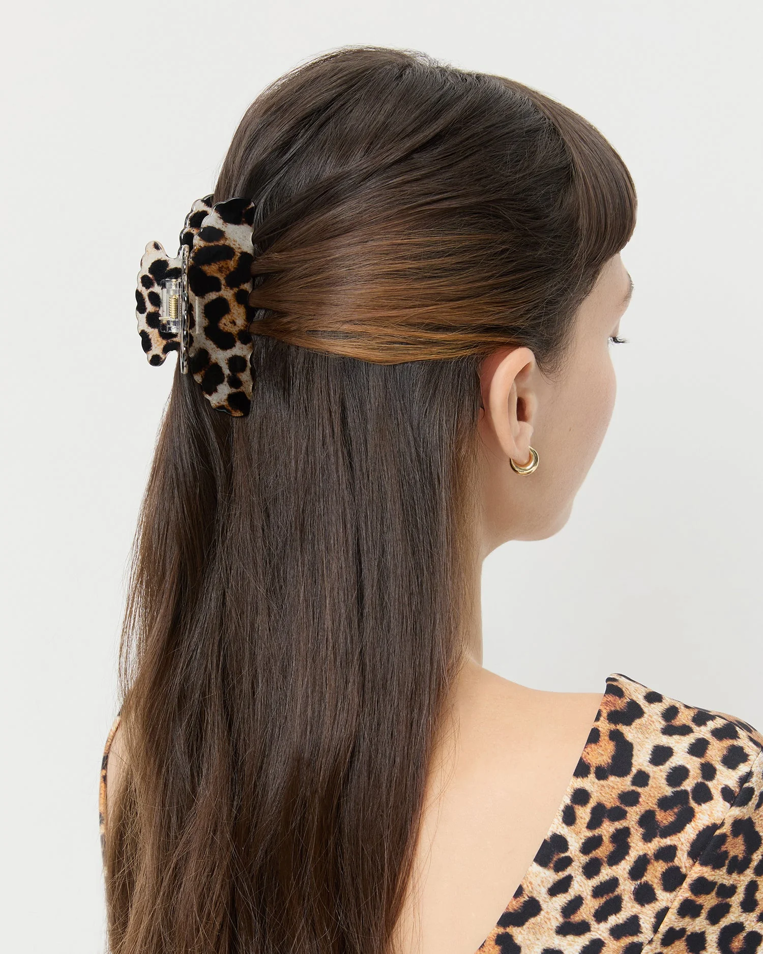 Loeffler Randall - Yuri Leopard Hair Clip Set - Image 3