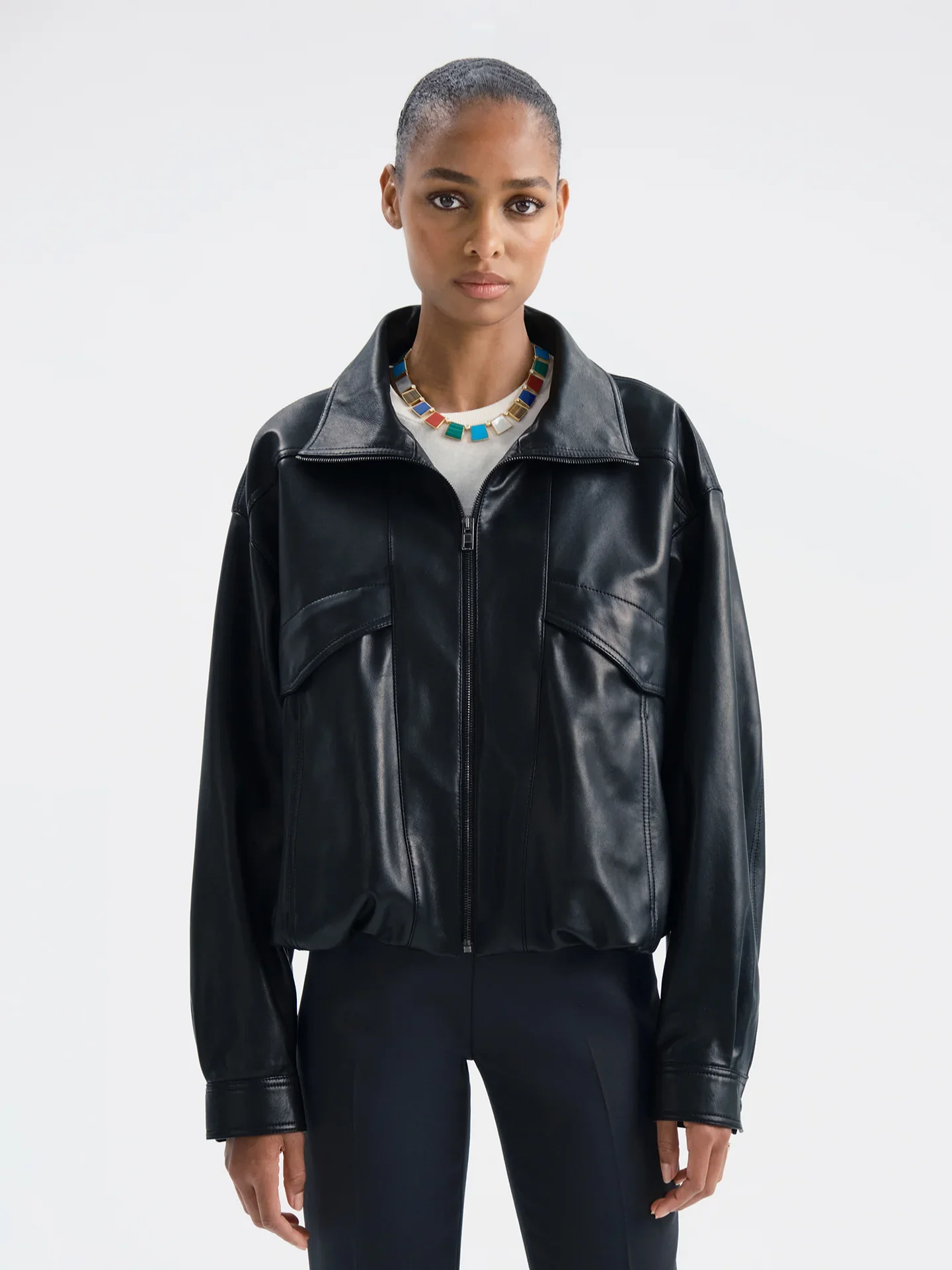 Aflalo - Zadie Jacket in Leather - Image 11
