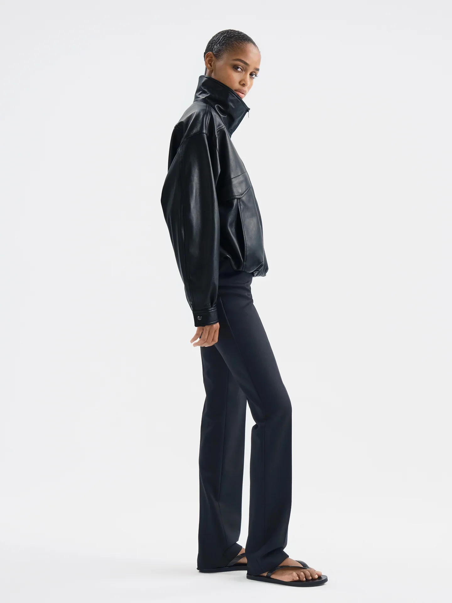 Aflalo - Zadie Jacket in Leather - Image 12