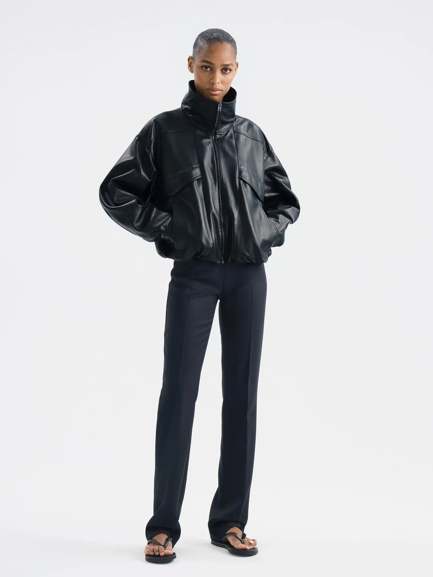 Aflalo - Zadie Jacket in Leather - Image 2