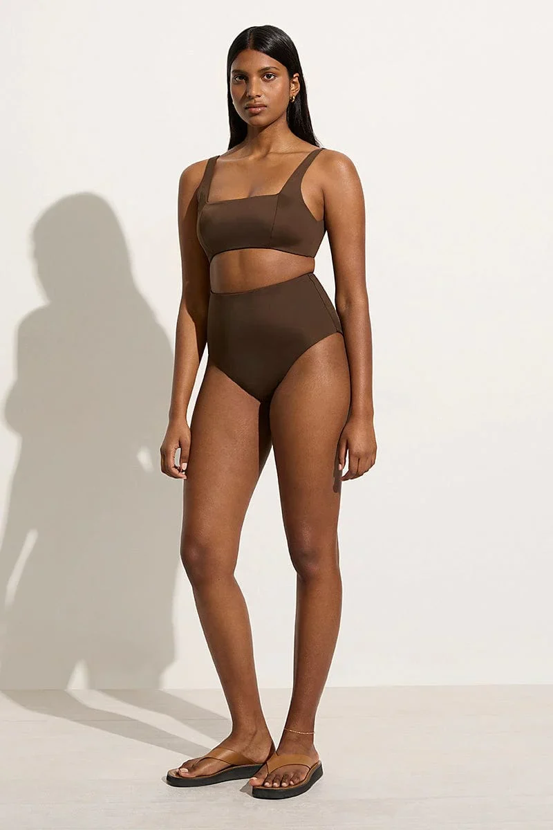 Faithfull - Zizi Bikini Top Coffee - Final Sale - Image 4