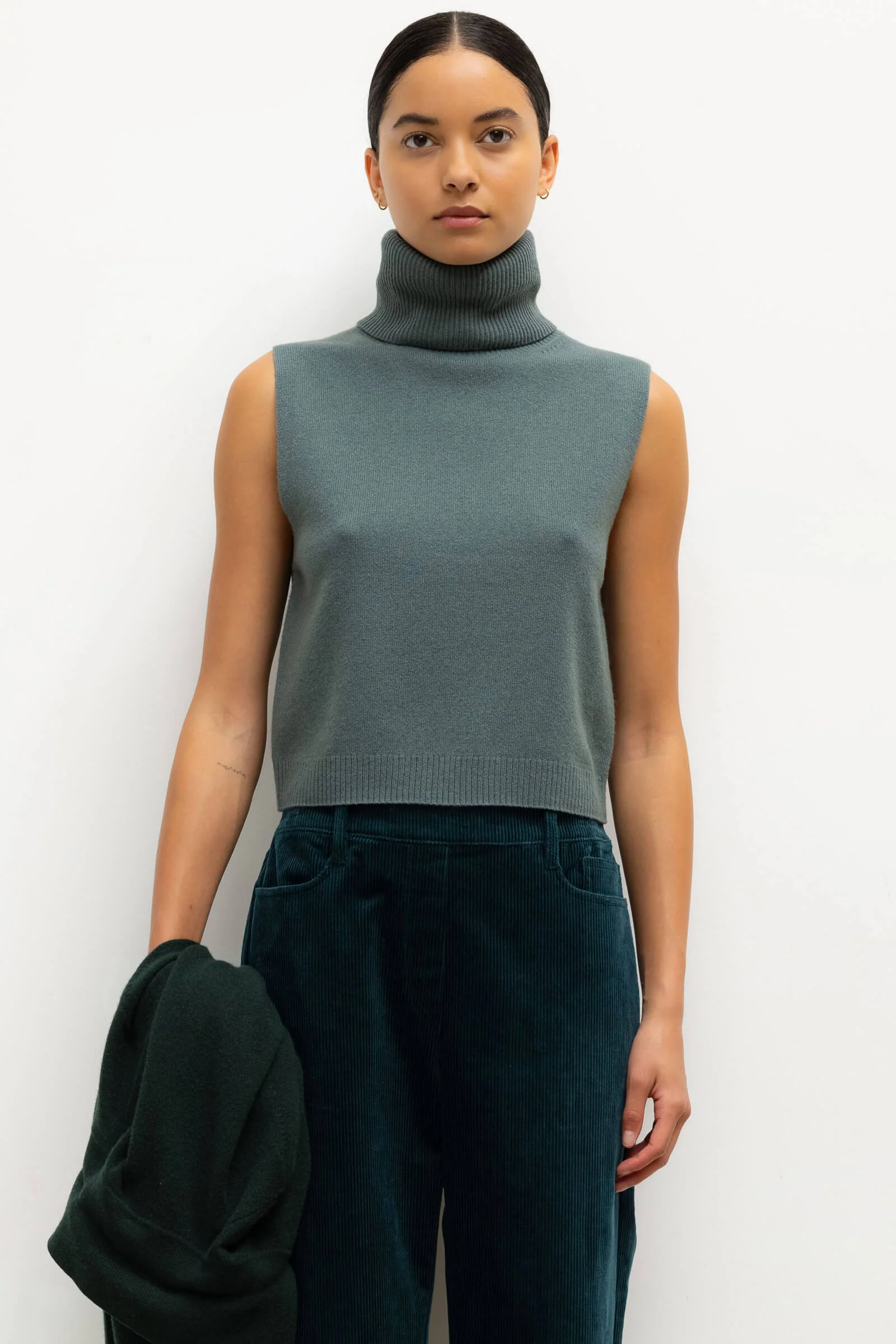 Leset - Zoe Sleeveless Turtleneck